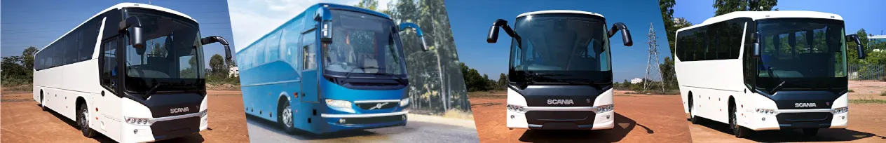 Luxury Scania Bus Hire Jaipur