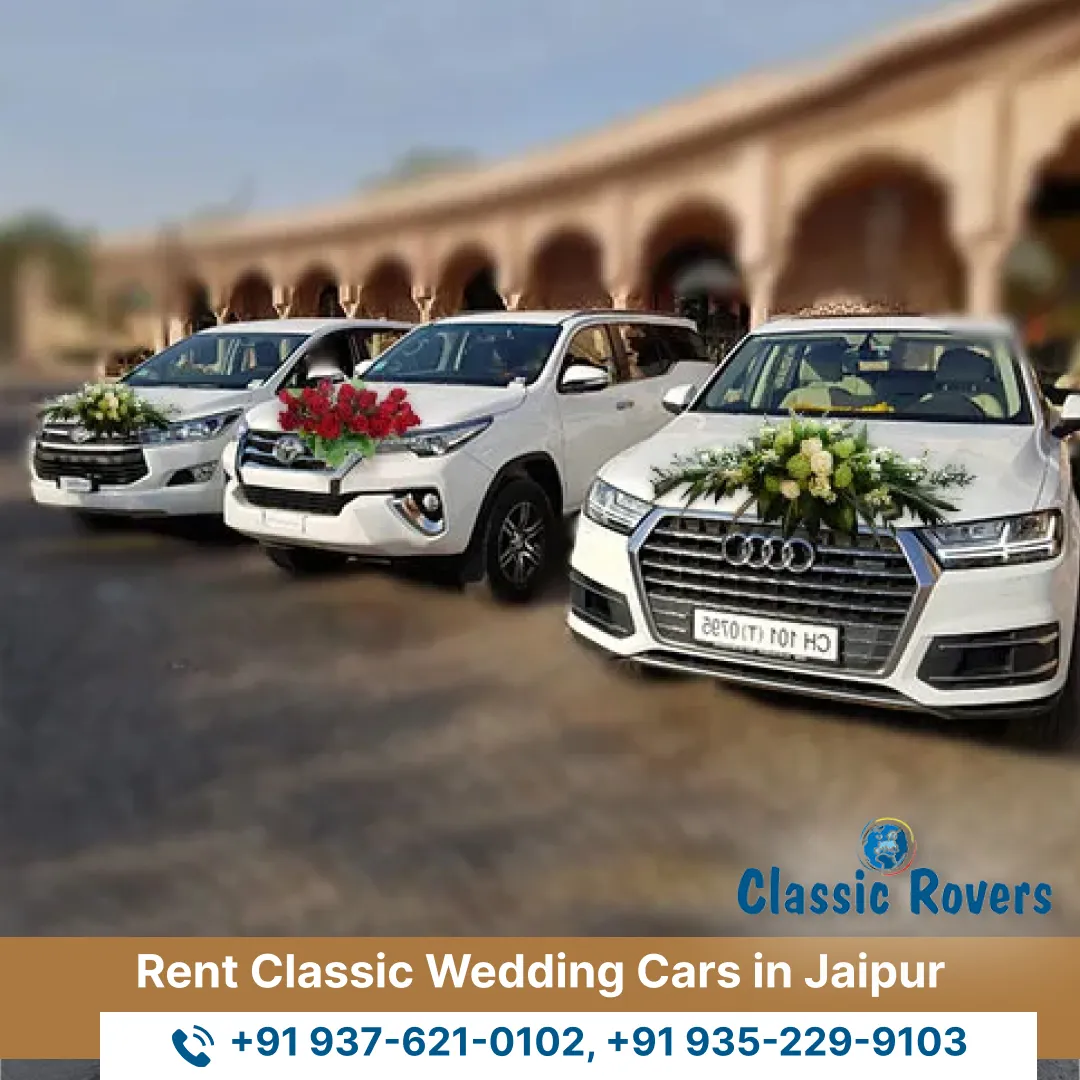 Rent Classic Luxury Cars for Wedding in Jaipur