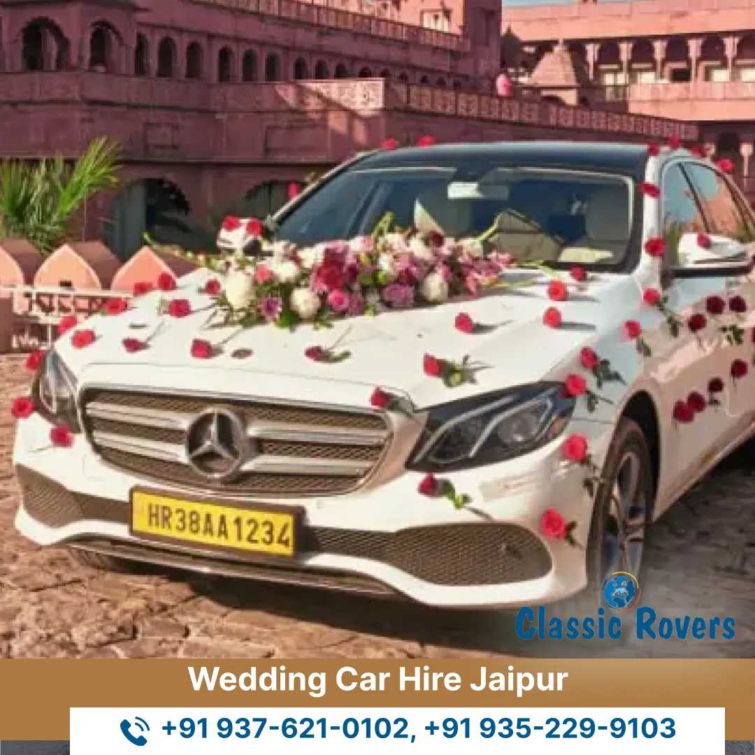 Classic Rovers BMW Wedding Car Rental Jaipur