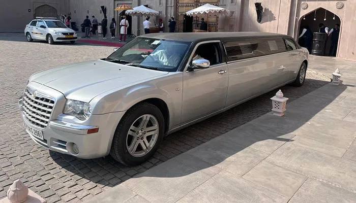 American Chrysler Stretched Limousine for Events & Promotion