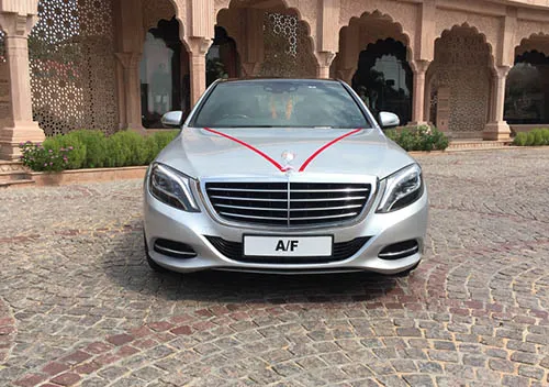 Classic Mercedes Wedding Car on Rent in Jaipure